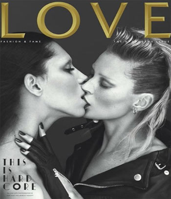 Lea T. на обложке журнала Love