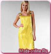 желтое платье Yellow Bird