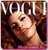 Ева Мендес на обложке Vogue Italia
