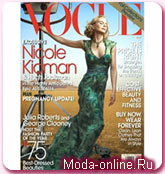 Николь Кидман на обложке июльского выпуска Vogue