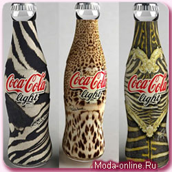 Роберто Кавалли разработает дизайн упаковки Coca - Cola
