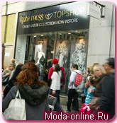 рождественская коллекция Кейт Мосс для Topshop