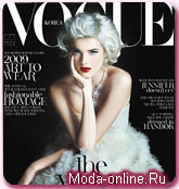 Агнесс Дин в образе Мэрилин Монро для Vogue Korea