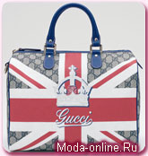 Gucci создал сумку с изображением британского флага