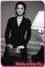 Марион Котийяр в рекламе легендарной сумочки Lady Dior